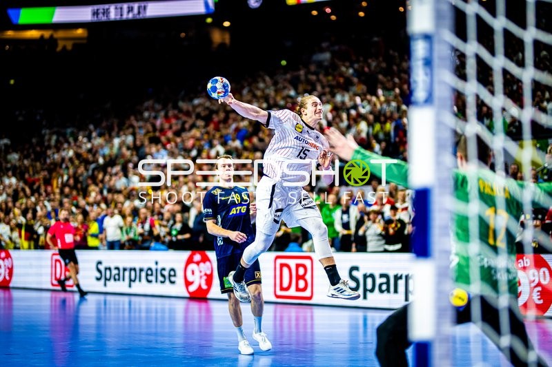 Handball I Herren I Euro 2024 I Spiel um Platz 3 I Deutschland - Schweden I 28.01.2024