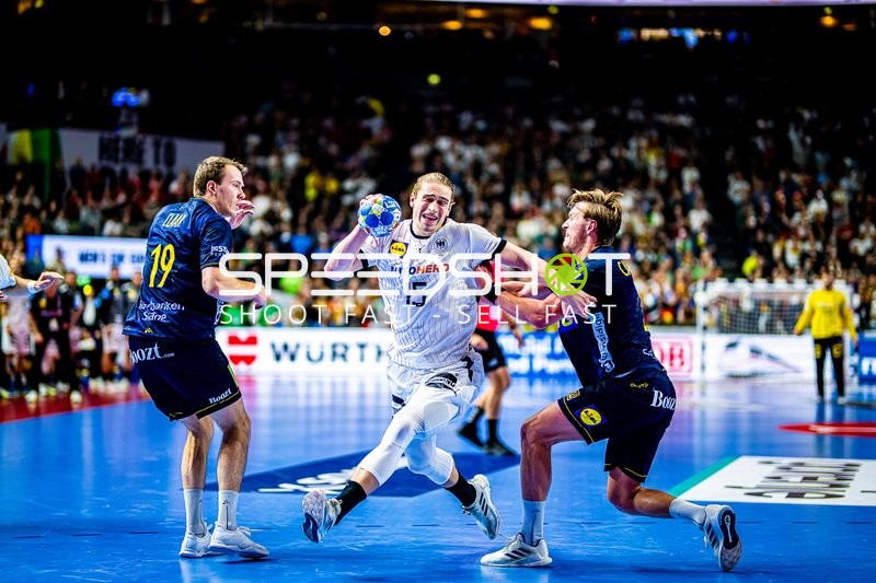 Handball I Herren I Euro 2024 I Spiel um Platz 3 I Deutschland - Schweden I 28.01.2024