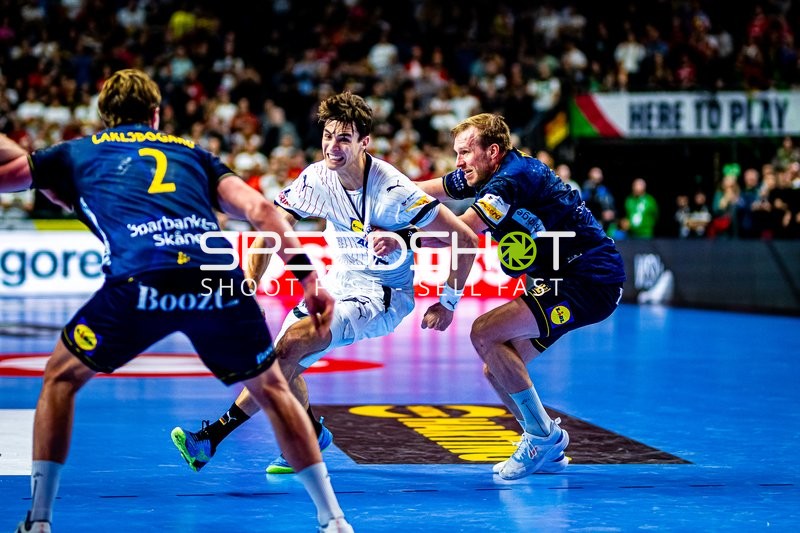 Handball I Herren I Euro 2024 I Spiel um Platz 3 I Deutschland - Schweden I 28.01.2024