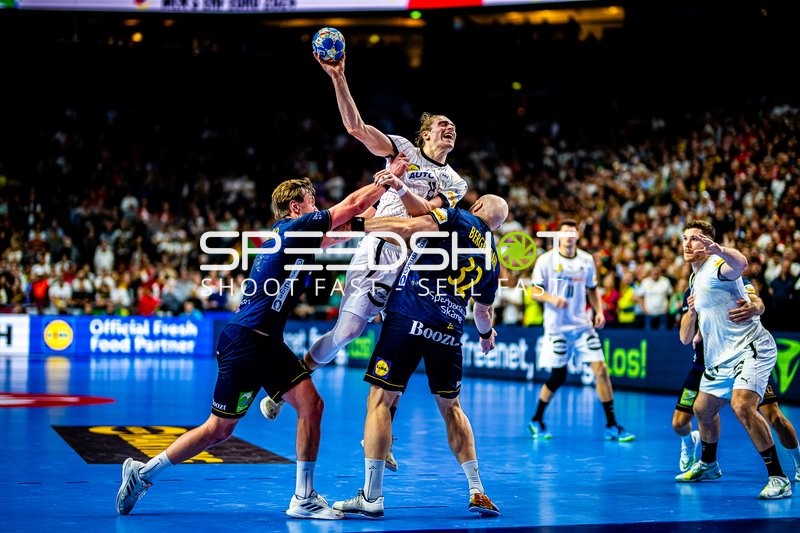 Handball I Herren I Euro 2024 I Spiel um Platz 3 I Deutschland - Schweden I 28.01.2024