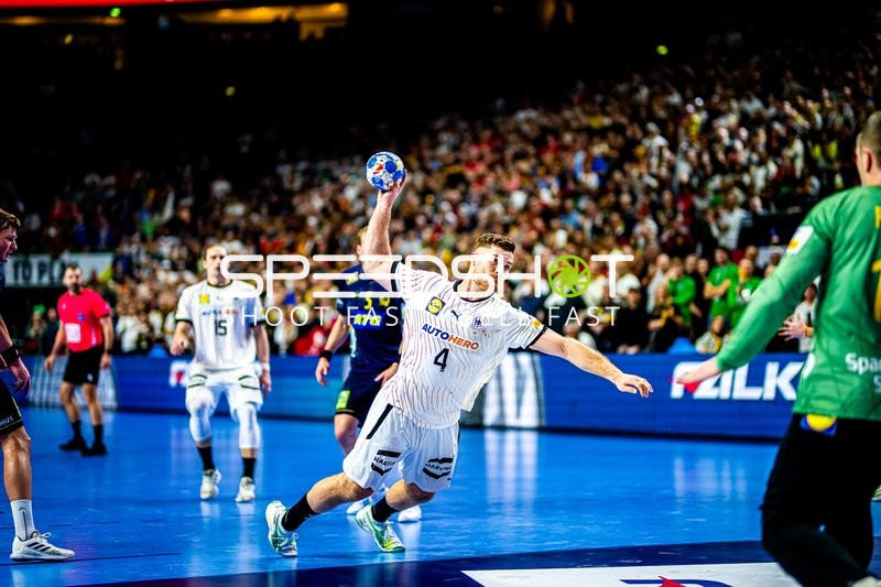Handball I Herren I Euro 2024 I Spiel um Platz 3 I Deutschland - Schweden I 28.01.2024