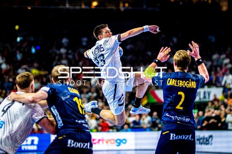 Handball I Herren I Euro 2024 I Spiel um Platz 3 I Deutschland - Schweden I 28.01.2024