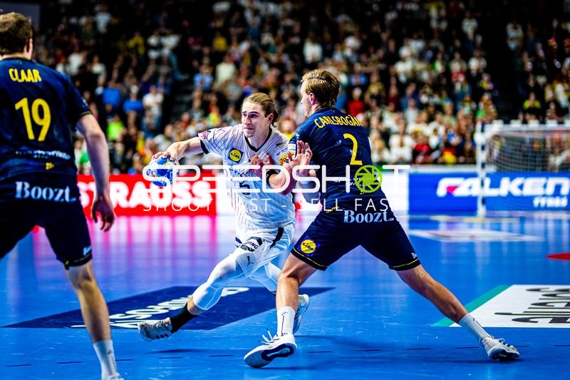Handball I Herren I Euro 2024 I Spiel um Platz 3 I Deutschland - Schweden I 28.01.2024