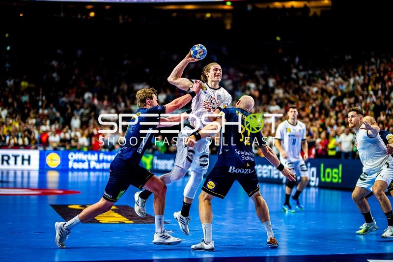 Handball I Herren I Euro 2024 I Spiel um Platz 3 I Deutschland - Schweden I 28.01.2024