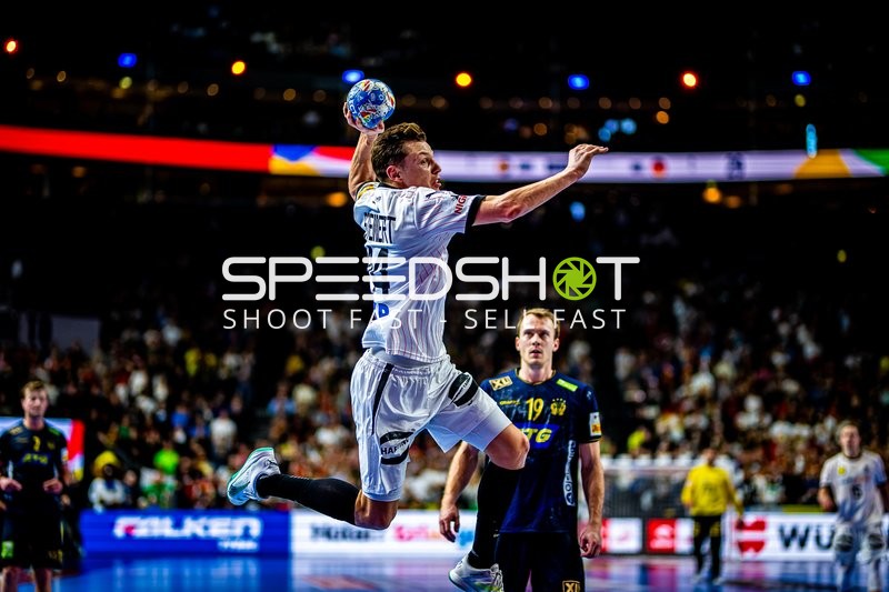 Handball I Herren I Euro 2024 I Spiel um Platz 3 I Deutschland - Schweden I 28.01.2024