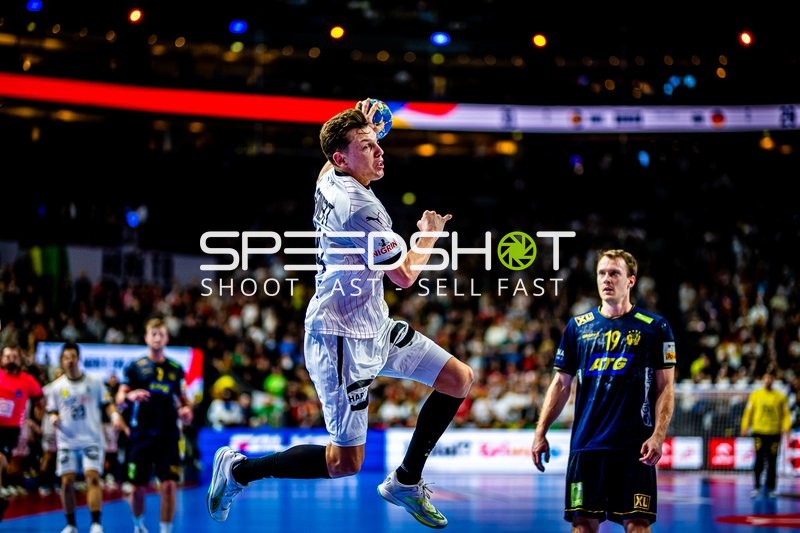 Handball I Herren I Euro 2024 I Spiel um Platz 3 I Deutschland - Schweden I 28.01.2024