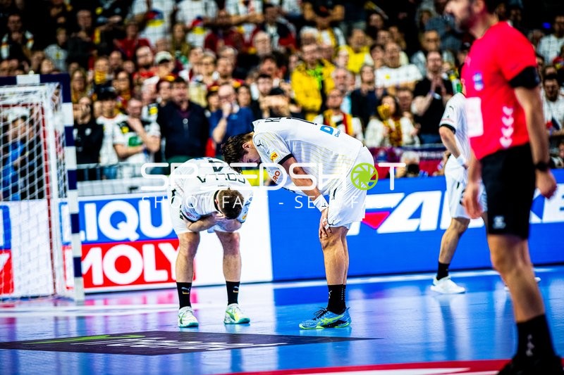 Handball I Herren I Euro 2024 I Spiel um Platz 3 I Deutschland - Schweden I 28.01.2024