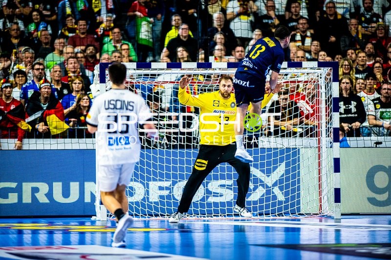 Handball I Herren I Euro 2024 I Spiel um Platz 3 I Deutschland - Schweden I 28.01.2024