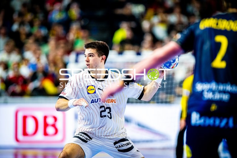 Handball I Herren I Euro 2024 I Spiel um Platz 3 I Deutschland - Schweden I 28.01.2024