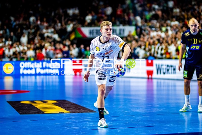 Handball I Herren I Euro 2024 I Spiel um Platz 3 I Deutschland - Schweden I 28.01.2024