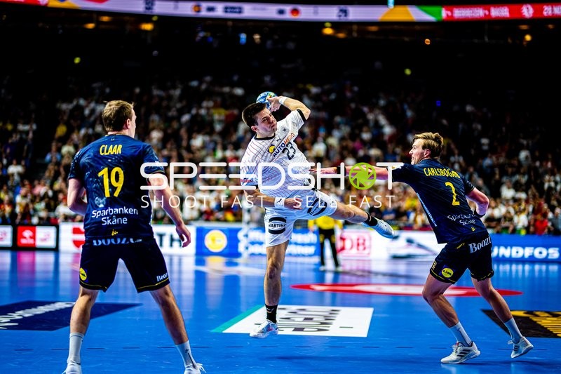 Handball I Herren I Euro 2024 I Spiel um Platz 3 I Deutschland - Schweden I 28.01.2024
