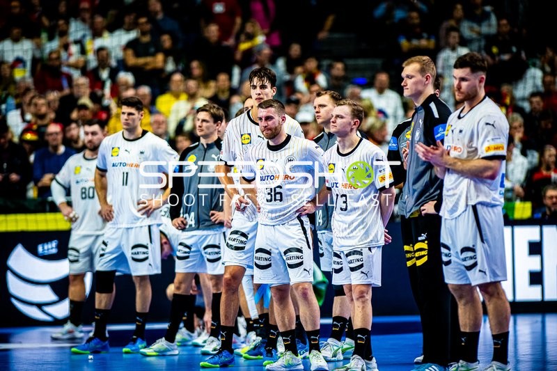 Handball I Herren I Euro 2024 I Spiel um Platz 3 I Deutschland - Schweden I 28.01.2024