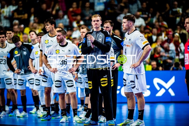 Handball I Herren I Euro 2024 I Spiel um Platz 3 I Deutschland - Schweden I 28.01.2024