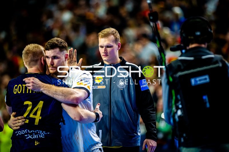 Handball I Herren I Euro 2024 I Spiel um Platz 3 I Deutschland - Schweden I 28.01.2024