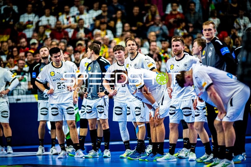 Handball I Herren I Euro 2024 I Spiel um Platz 3 I Deutschland - Schweden I 28.01.2024