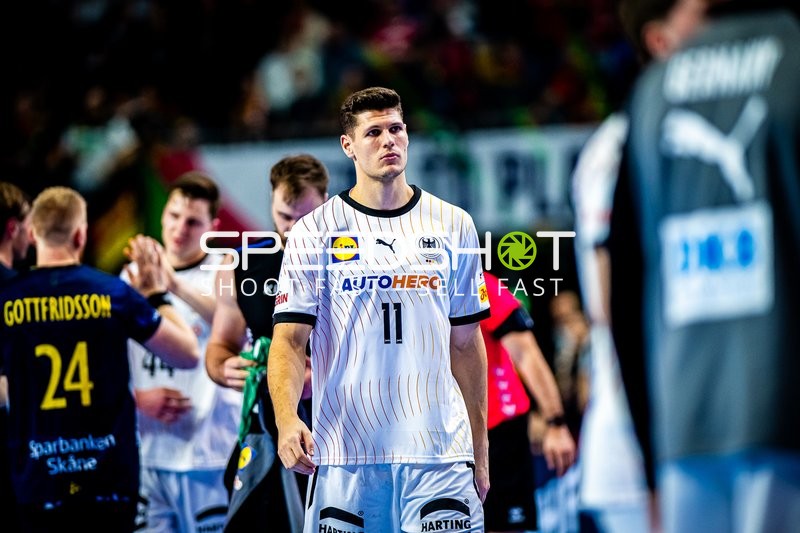 Handball I Herren I Euro 2024 I Spiel um Platz 3 I Deutschland - Schweden I 28.01.2024