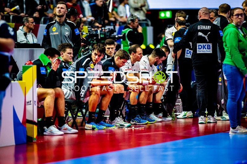 Handball I Herren I Euro 2024 I Spiel um Platz 3 I Deutschland - Schweden I 28.01.2024