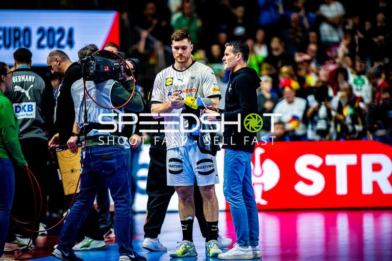 Handball I Herren I Euro 2024 I Spiel um Platz 3 I Deutschland - Schweden I 28.01.2024