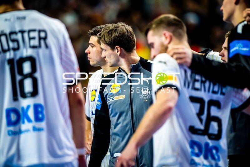 Handball I Herren I Euro 2024 I Spiel um Platz 3 I Deutschland - Schweden I 28.01.2024
