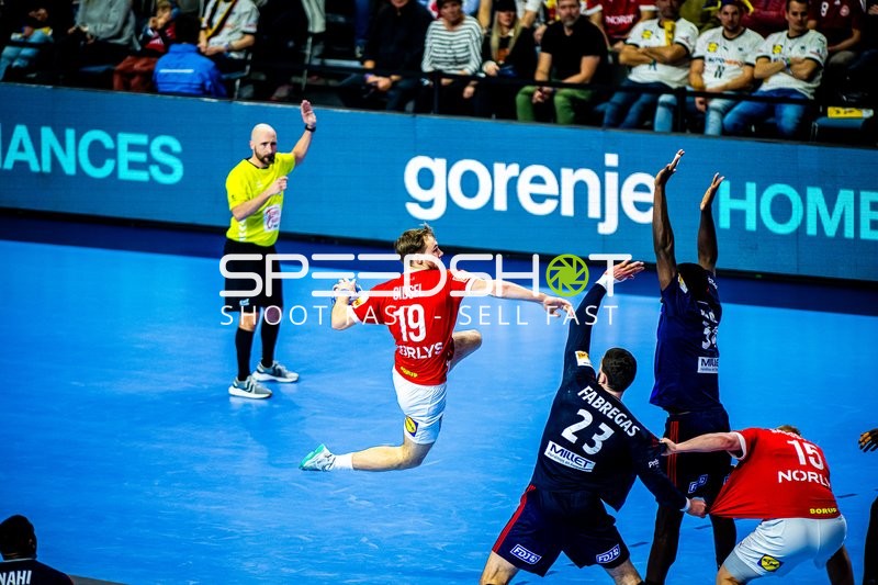 Handball I Herren I Euro 2024 I Finale I Dänemark - Frankreich I 28.01.2024