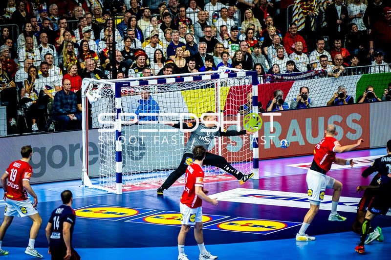 Handball I Herren I Euro 2024 I Finale I Dänemark - Frankreich I 28.01.2024