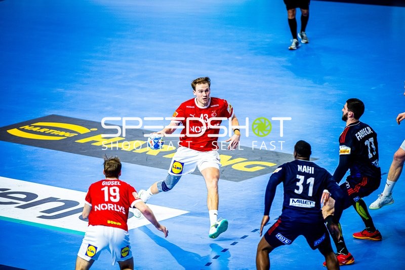 Handball I Herren I Euro 2024 I Finale I Dänemark - Frankreich I 28.01.2024