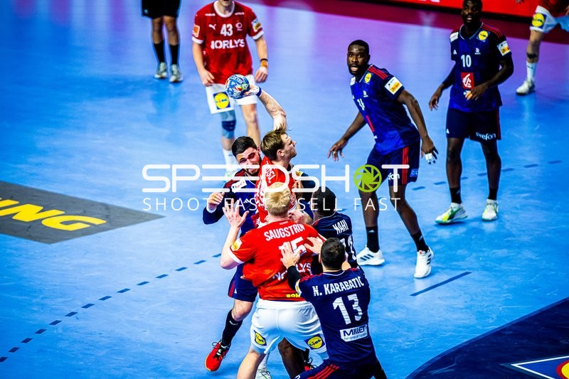 Handball I Herren I Euro 2024 I Finale I Dänemark - Frankreich I 28.01.2024