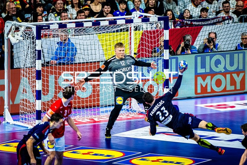 Handball I Herren I Euro 2024 I Finale I Dänemark - Frankreich I 28.01.2024
