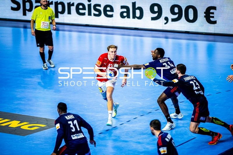 Handball I Herren I Euro 2024 I Finale I Dänemark - Frankreich I 28.01.2024