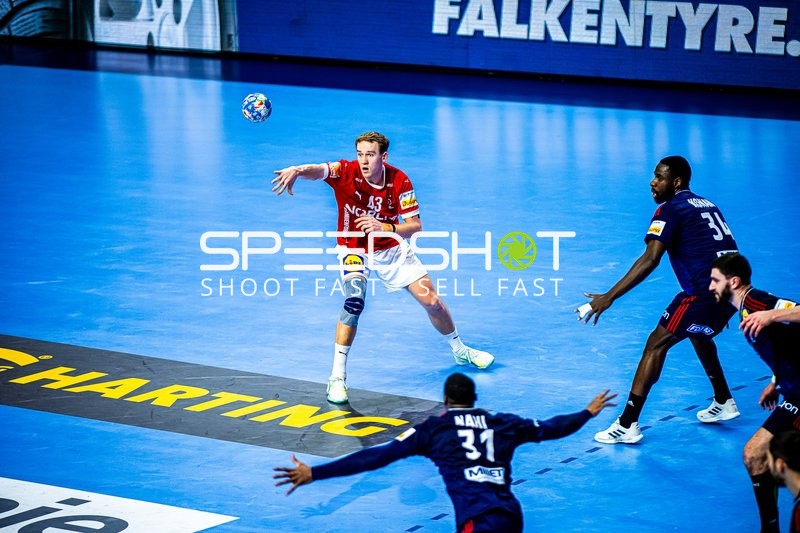 Handball I Herren I Euro 2024 I Finale I Dänemark - Frankreich I 28.01.2024