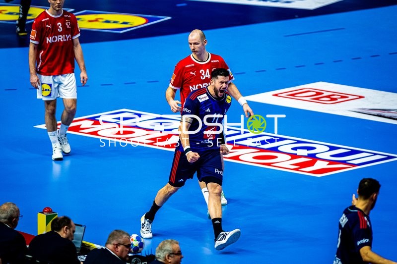 Handball I Herren I Euro 2024 I Finale I Dänemark - Frankreich I 28.01.2024