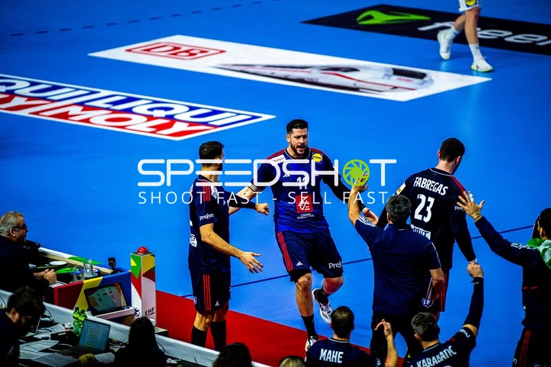 Handball I Herren I Euro 2024 I Finale I Dänemark - Frankreich I 28.01.2024