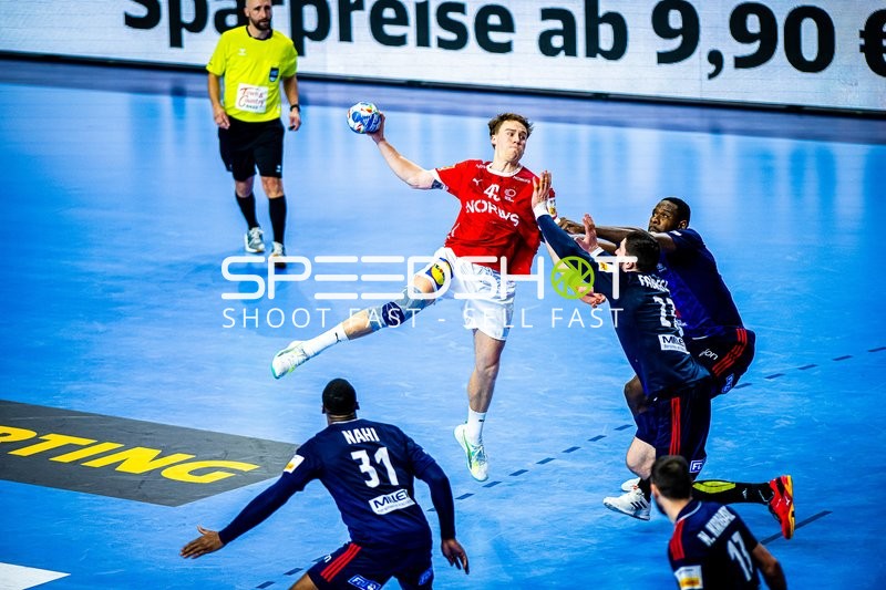Handball I Herren I Euro 2024 I Finale I Dänemark - Frankreich I 28.01.2024