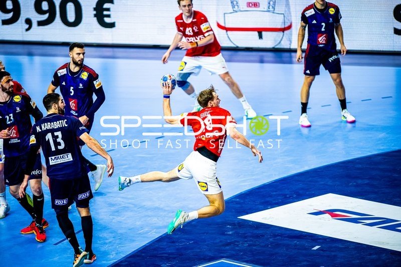 Handball I Herren I Euro 2024 I Finale I Dänemark - Frankreich I 28.01.2024