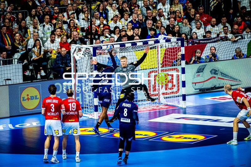 Handball I Herren I Euro 2024 I Finale I Dänemark - Frankreich I 28.01.2024