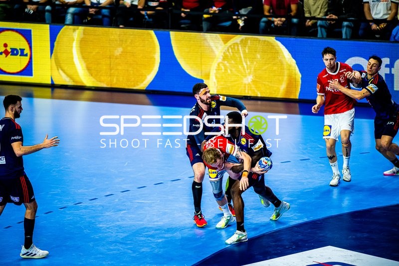 Handball I Herren I Euro 2024 I Finale I Dänemark - Frankreich I 28.01.2024