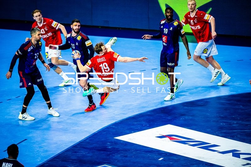 Handball I Herren I Euro 2024 I Finale I Dänemark - Frankreich I 28.01.2024