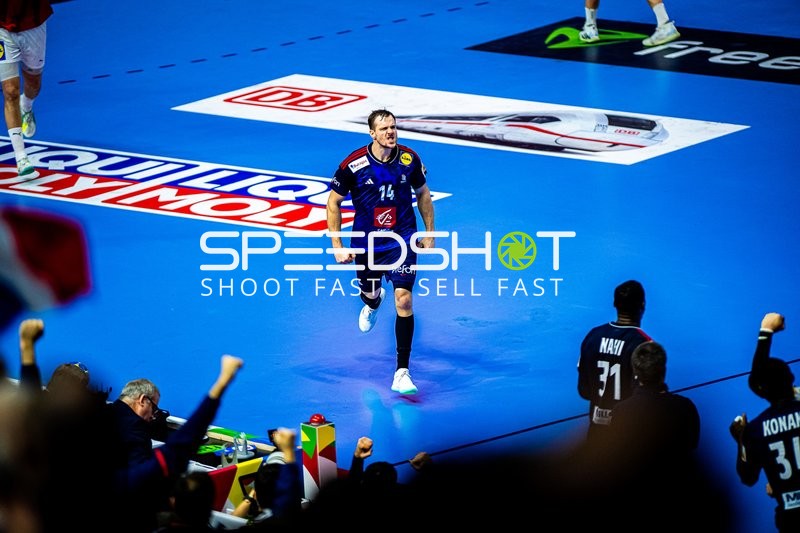 Handball I Herren I Euro 2024 I Finale I Dänemark - Frankreich I 28.01.2024