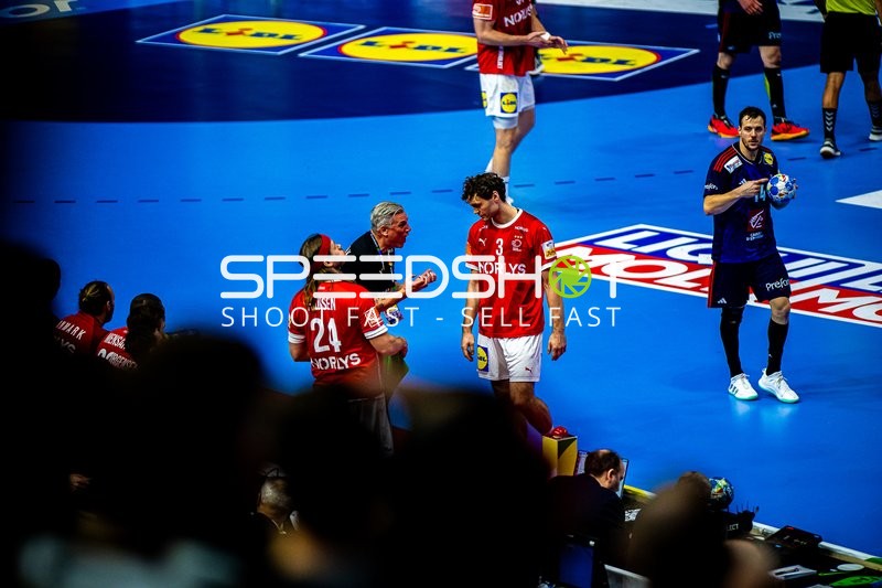 Handball I Herren I Euro 2024 I Finale I Dänemark - Frankreich I 28.01.2024