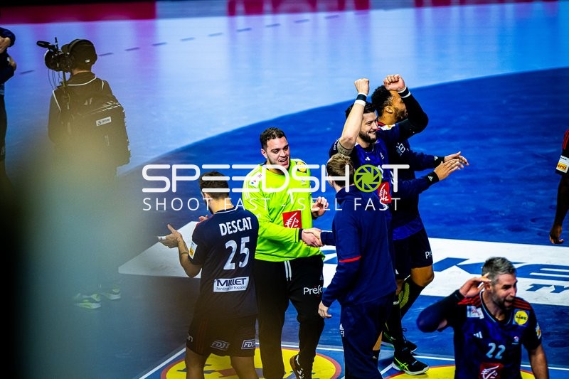 Handball I Herren I Euro 2024 I Finale I Dänemark - Frankreich I 28.01.2024