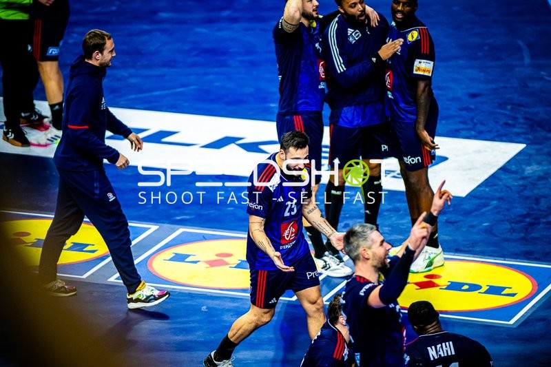 Handball I Herren I Euro 2024 I Finale I Dänemark - Frankreich I 28.01.2024