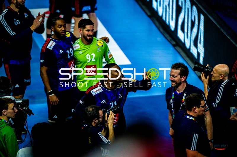 Handball I Herren I Euro 2024 I Finale I Dänemark - Frankreich I 28.01.2024