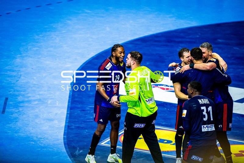 Handball I Herren I Euro 2024 I Finale I Dänemark - Frankreich I 28.01.2024