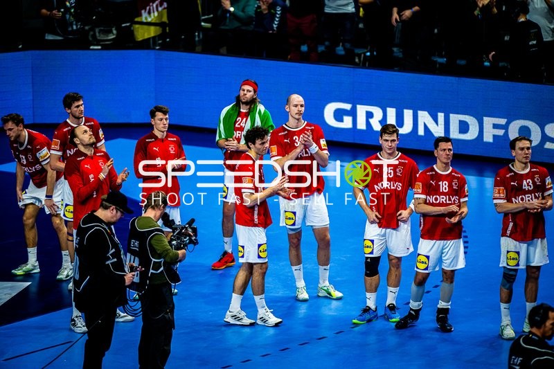 Handball I Herren I Euro 2024 I Finale I Dänemark - Frankreich I 28.01.2024