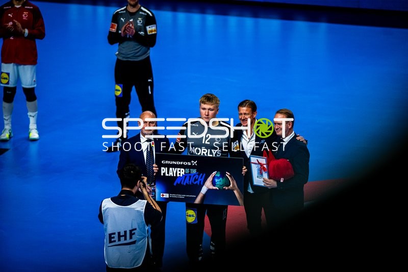 Handball I Herren I Euro 2024 I Finale I Dänemark - Frankreich I 28.01.2024