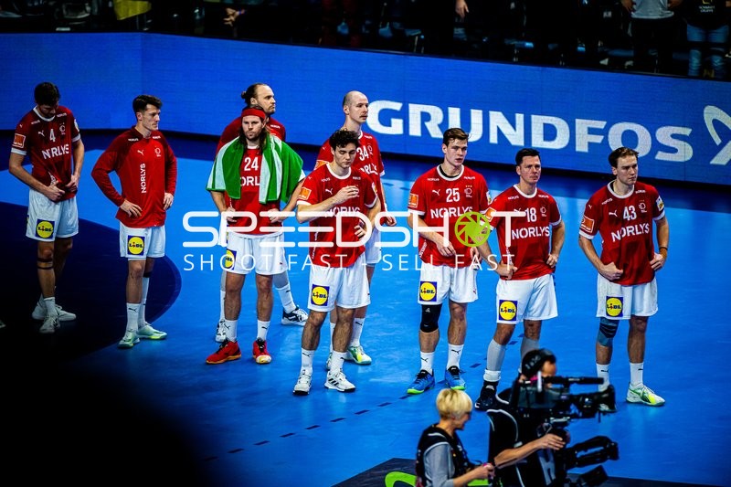 Handball I Herren I Euro 2024 I Finale I Dänemark - Frankreich I 28.01.2024