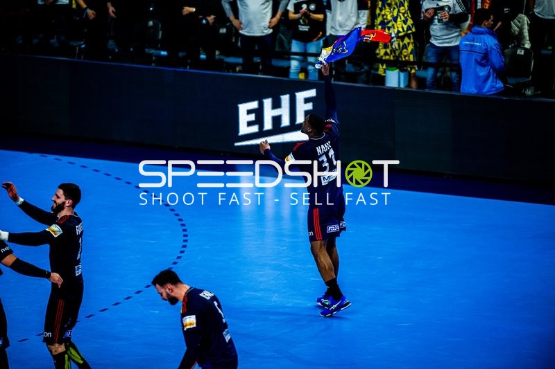 Handball I Herren I Euro 2024 I Finale I Dänemark - Frankreich I 28.01.2024