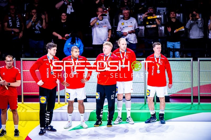 Handball I Herren I Euro 2024 I Finale I Dänemark - Frankreich I 28.01.2024