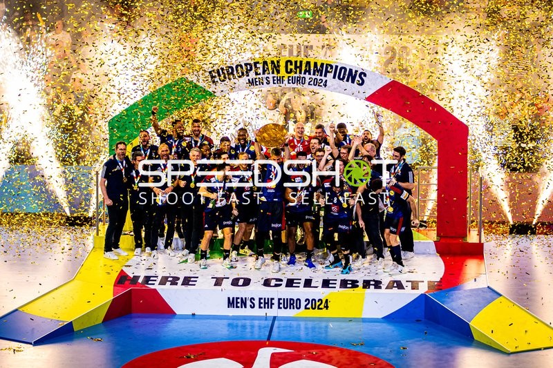 Handball I Herren I Euro 2024 I Finale I Dänemark - Frankreich I 28.01.2024