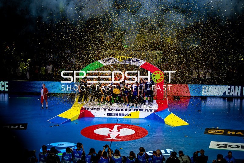 Handball I Herren I Euro 2024 I Finale I Dänemark - Frankreich I 28.01.2024